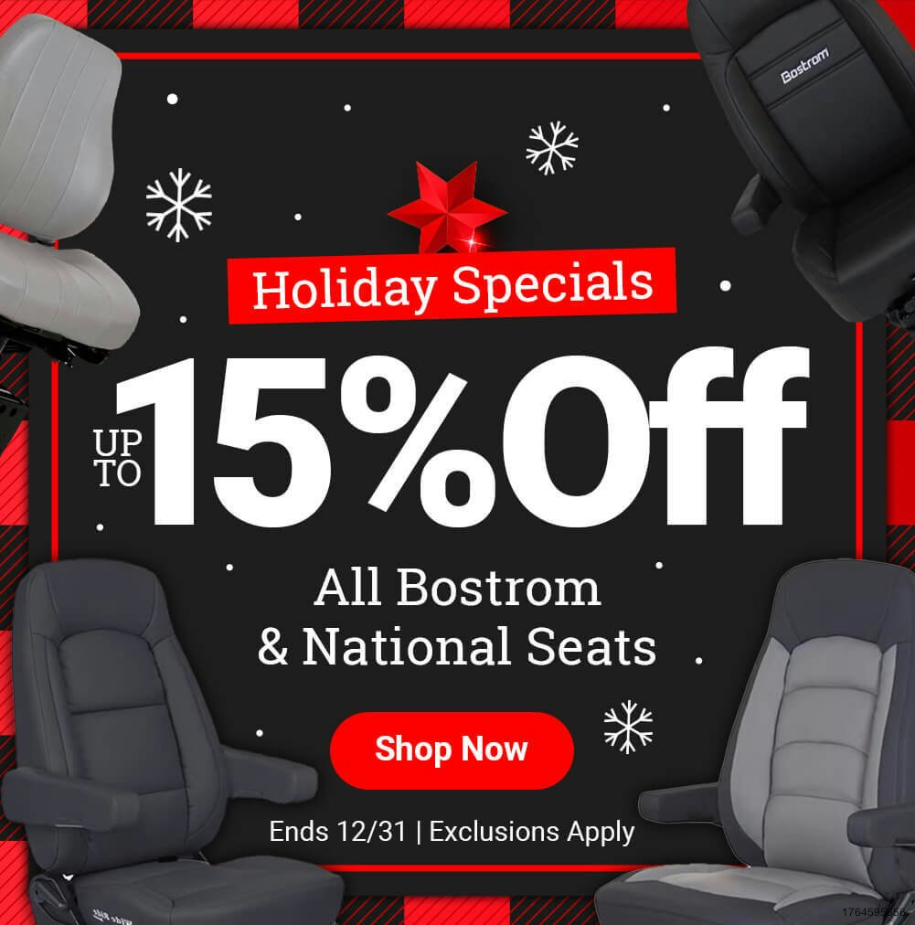 15% Off All Bostrom & National Seats
