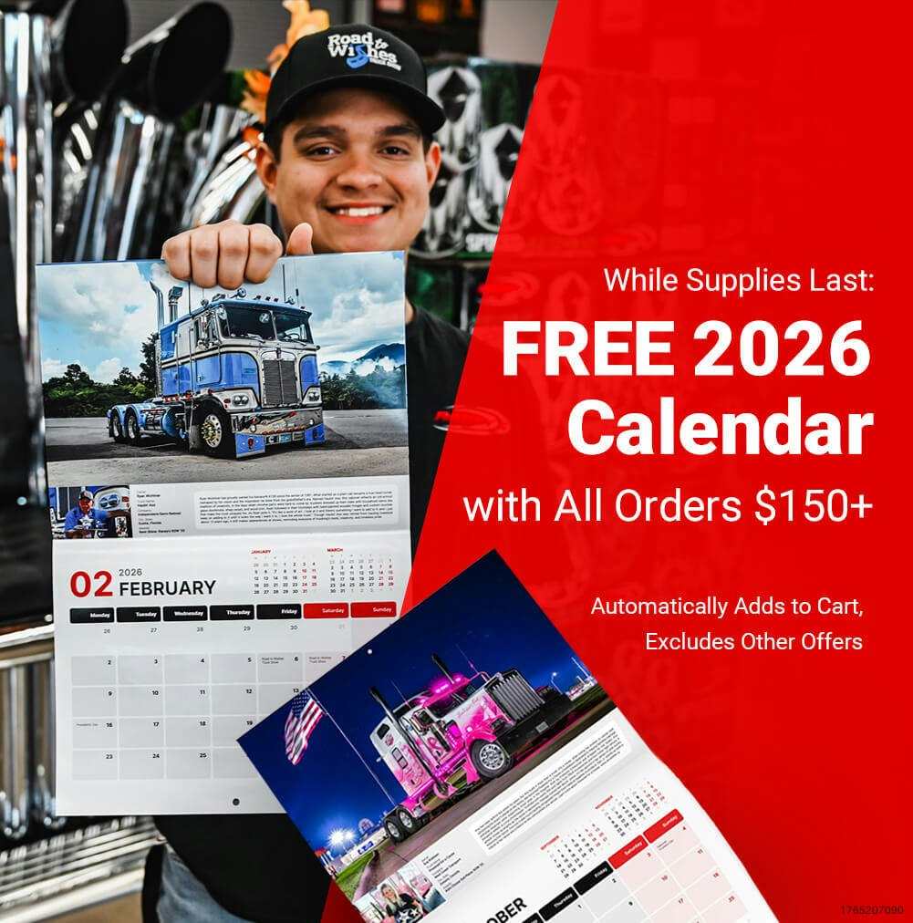 Free Calendar on orders over $150