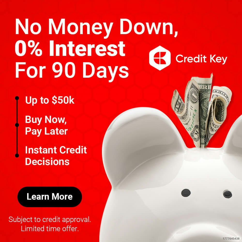 Credit Key Financing at Raney's