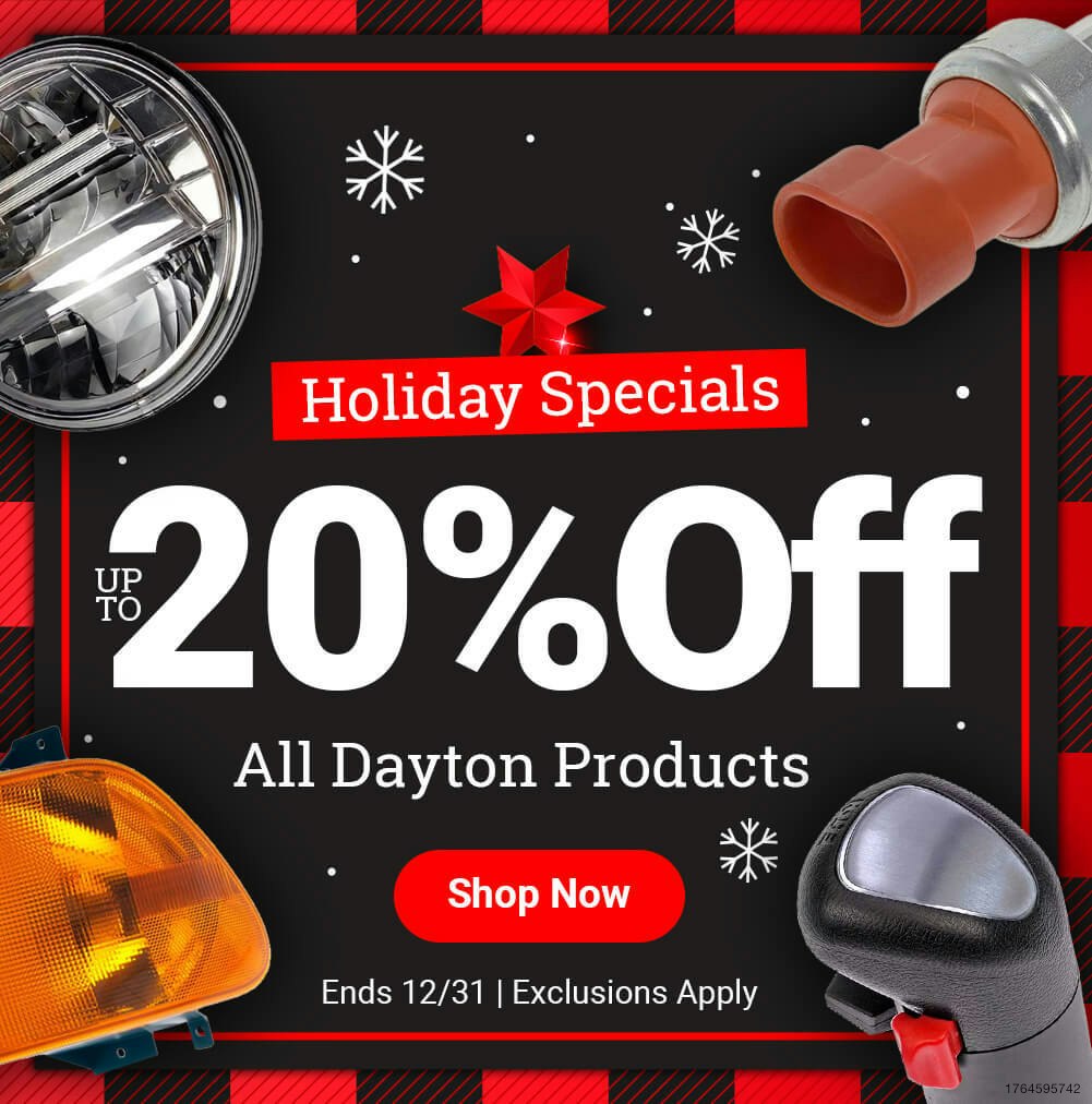 20% Off All Dayton Products