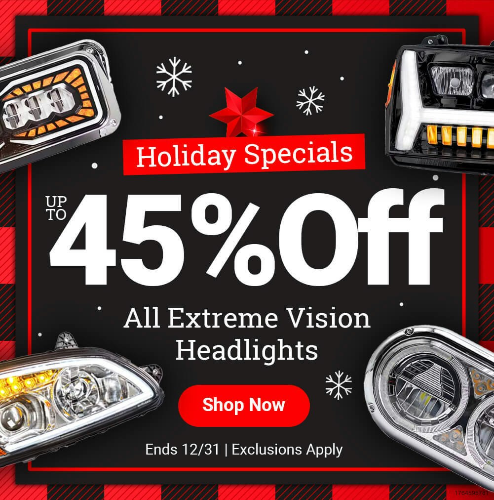 45% Off All Extreme Vision Headlights