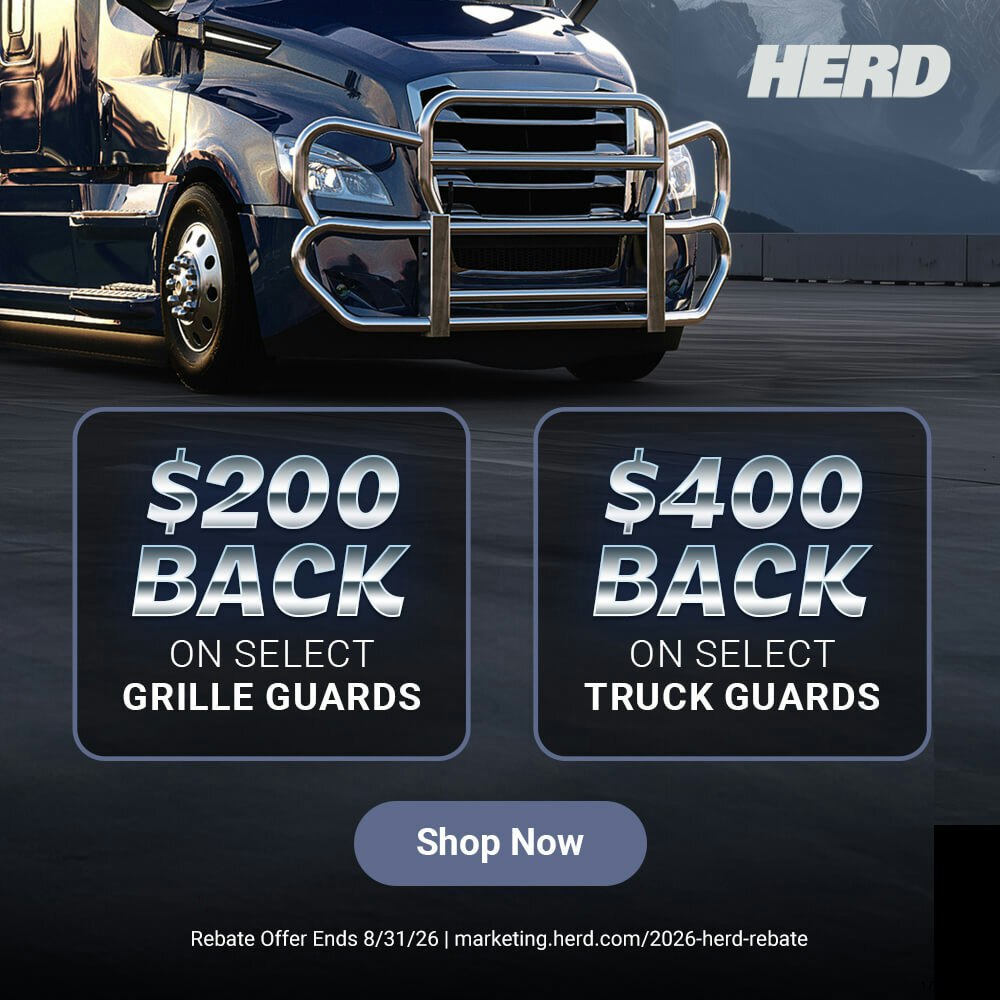 Herd Rebates - Get up to $400 Back on Grille Guards and Truck Guards