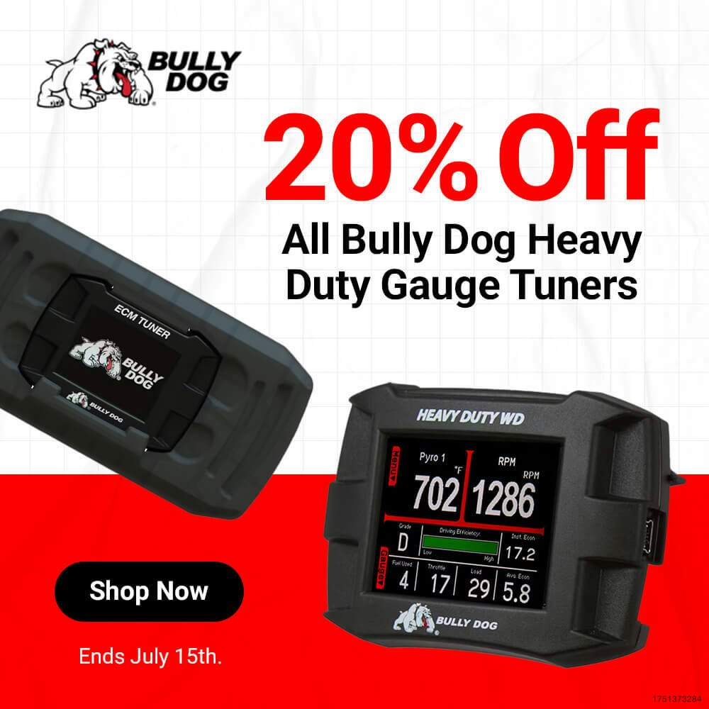 Up To 20% Off All Bully Dog Heavy Duty Gauge Tuners