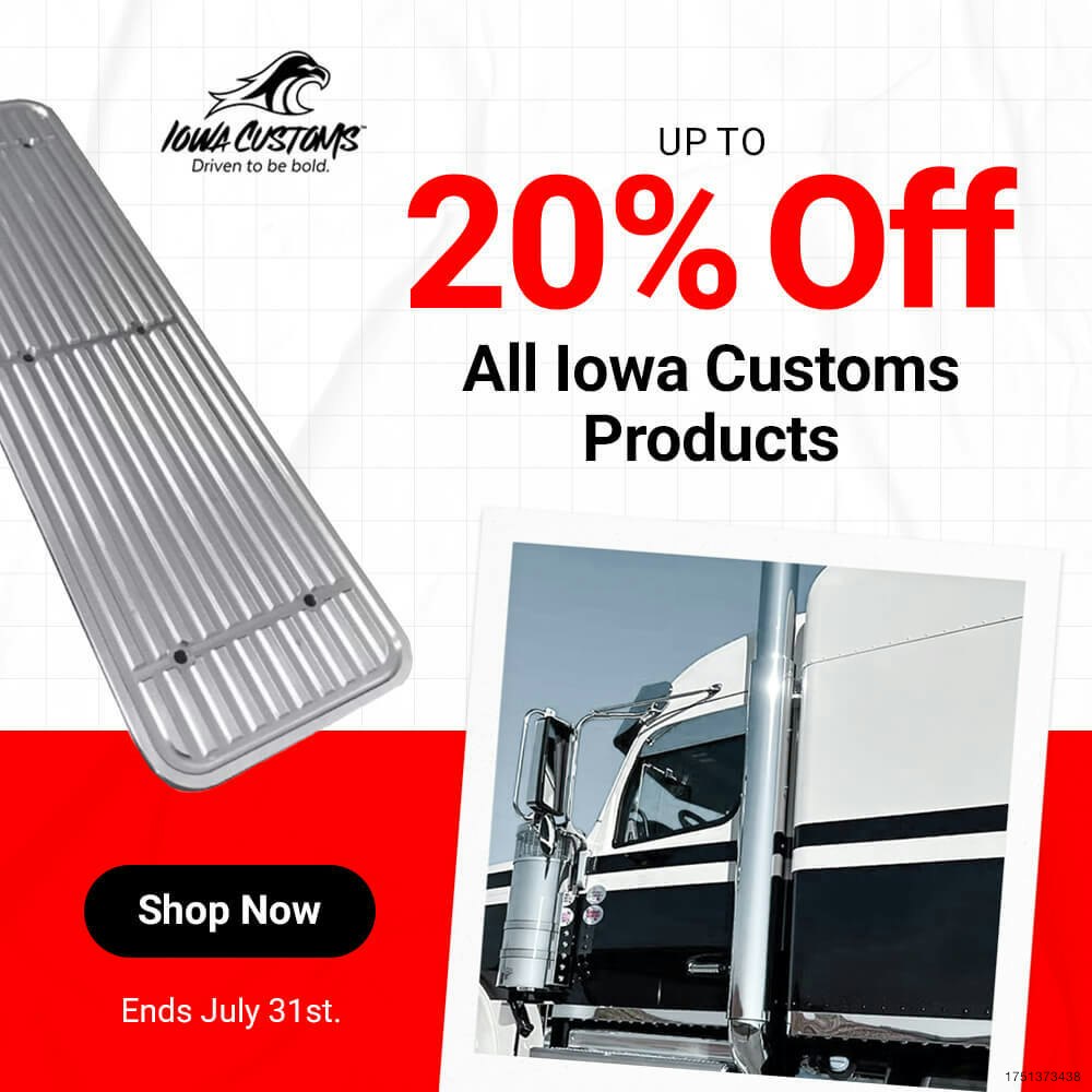 Up To 20% Off All Iowa Customs Products