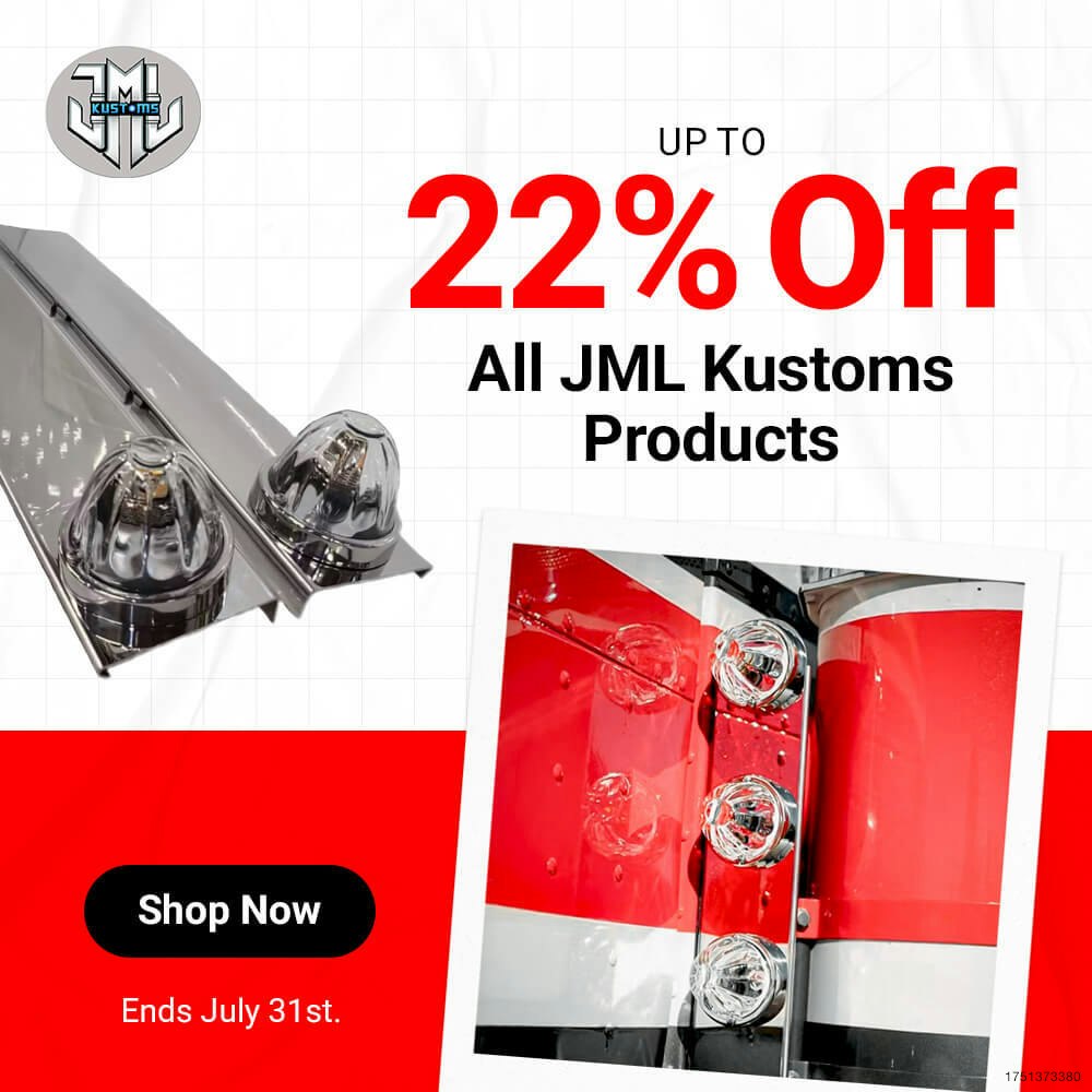 Up To 22% Off All JML Kustoms Products