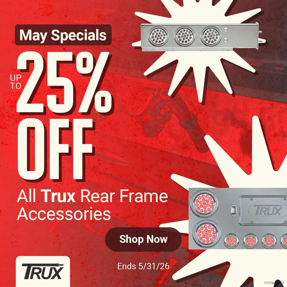 Up to 25% Off All Trux Rear Frame Accessories