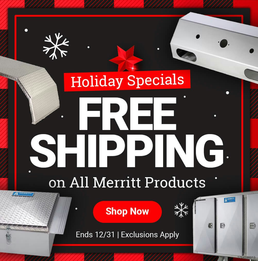 Free Shipping on All Merritt Products