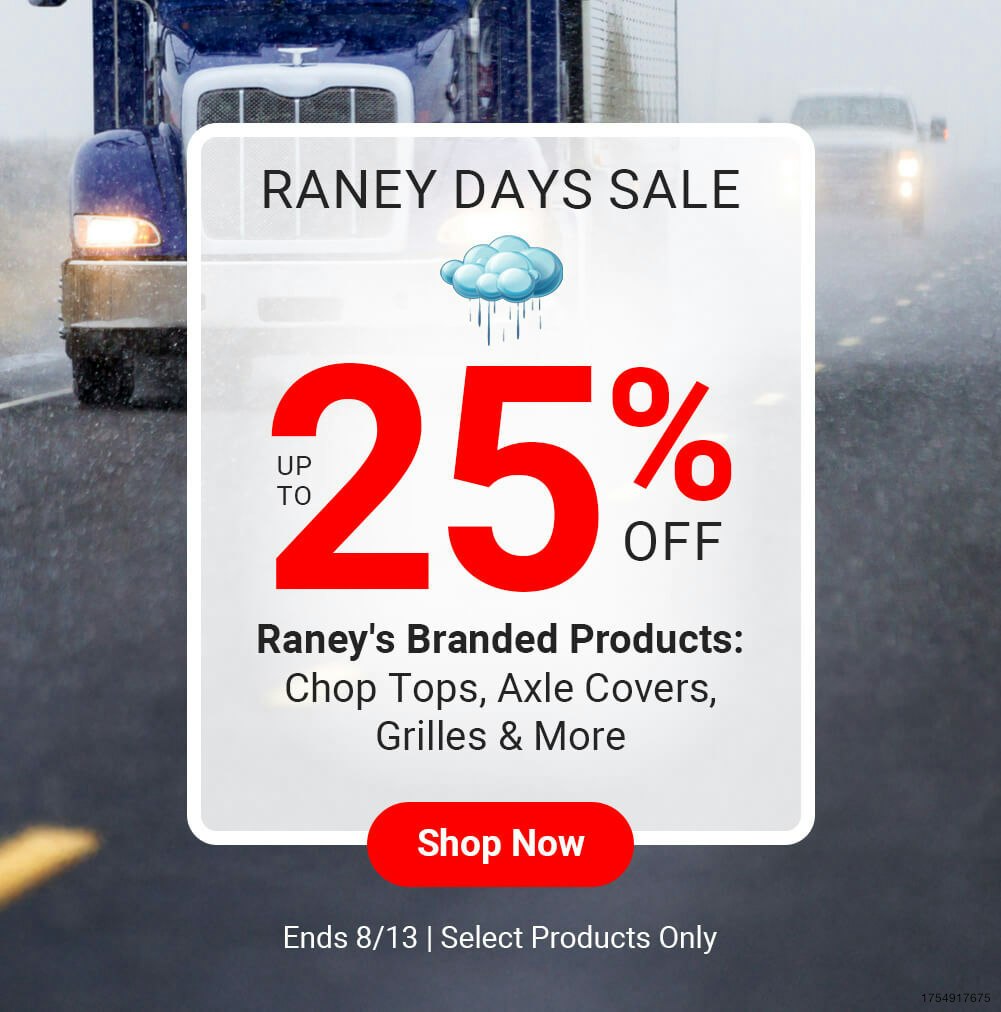 Up to 25% Off Raney's Branded Products