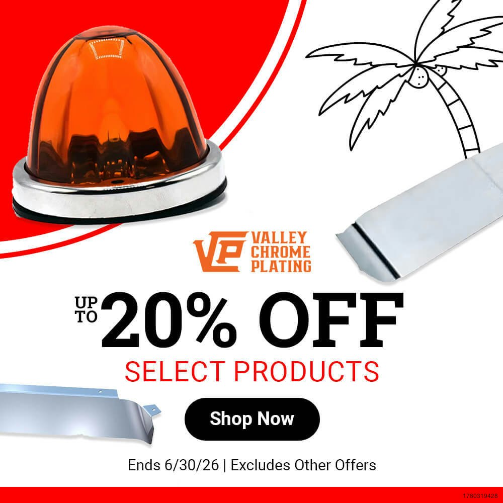 Up to 20% Off Select Valley Chrome Products