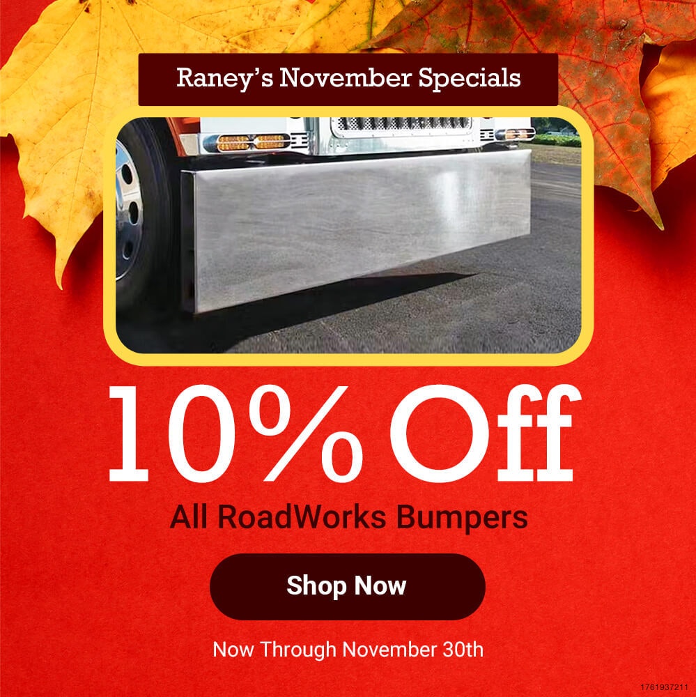 10% off All Roadworks Bumpers